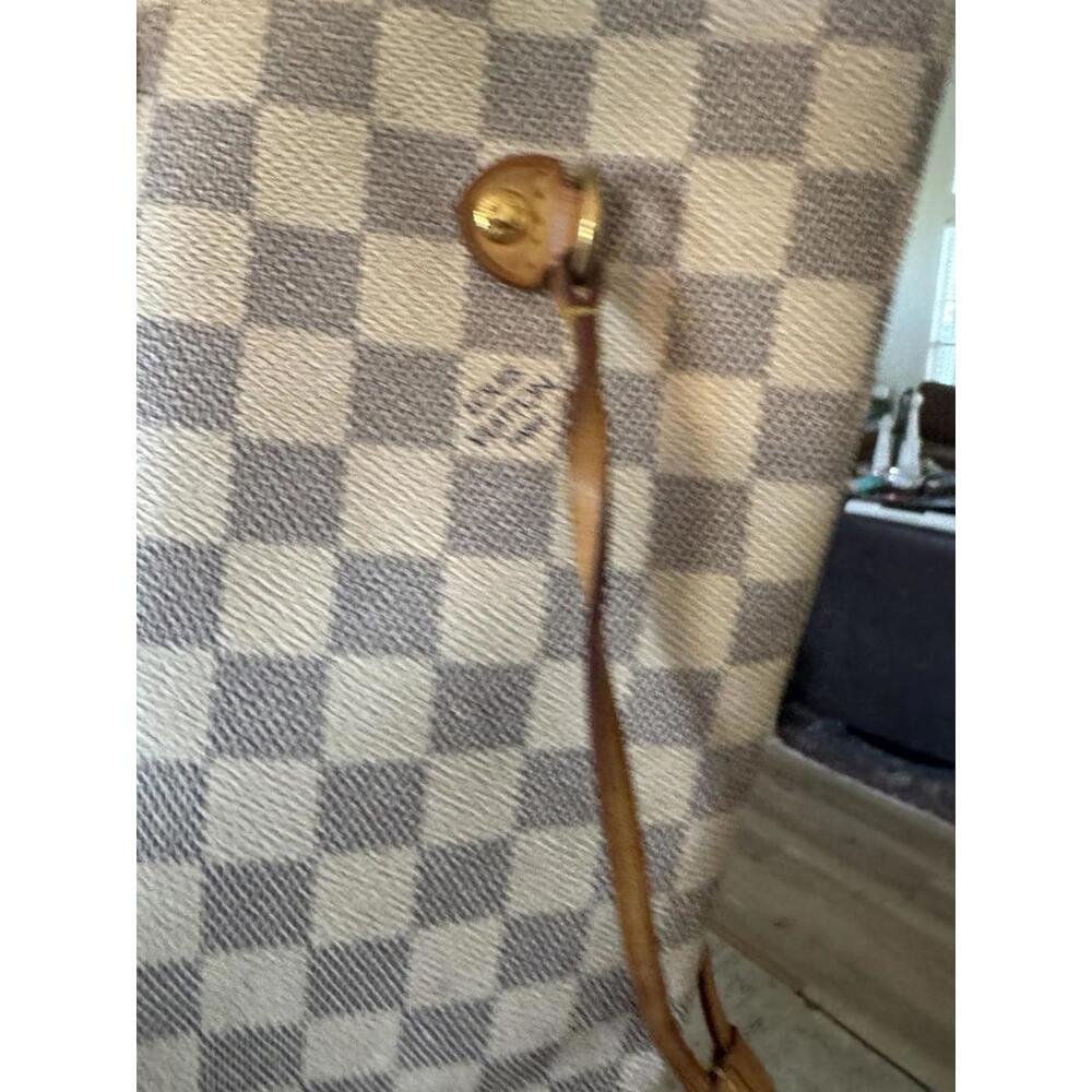 Authentic Louis Vuitton "Neverfull MM Damier Azur", Tote Bag - Picture 7 of 9